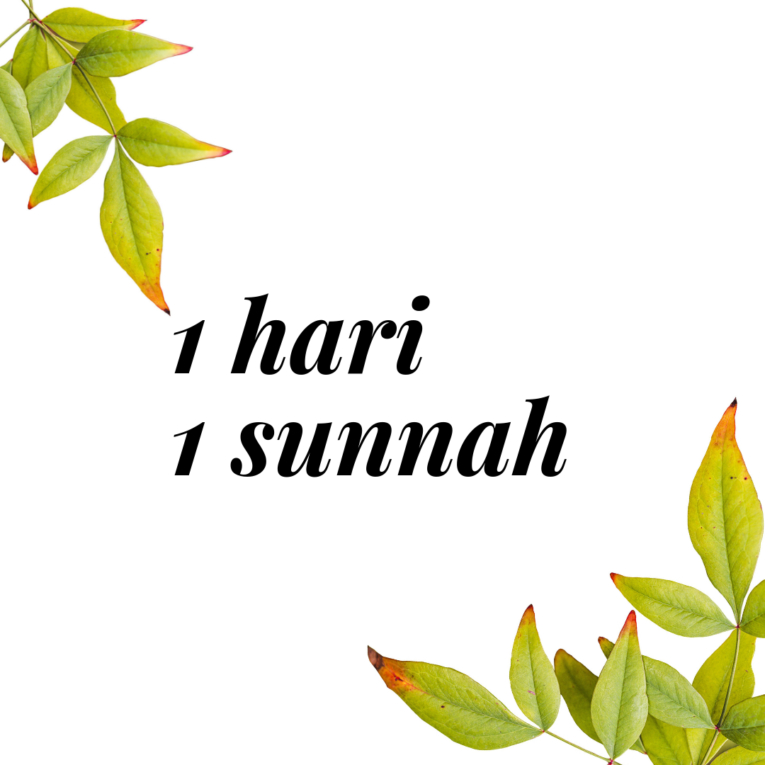 , 1 Hari 1 Sunnah : Menyampaikan Pesan dari Rasulullah s.a.w. Kepada Manusia, Teacher Syeri&#039;s Blog